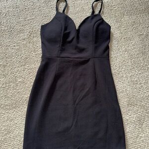 Charlotte Russe Black Bodycon Mini Dress